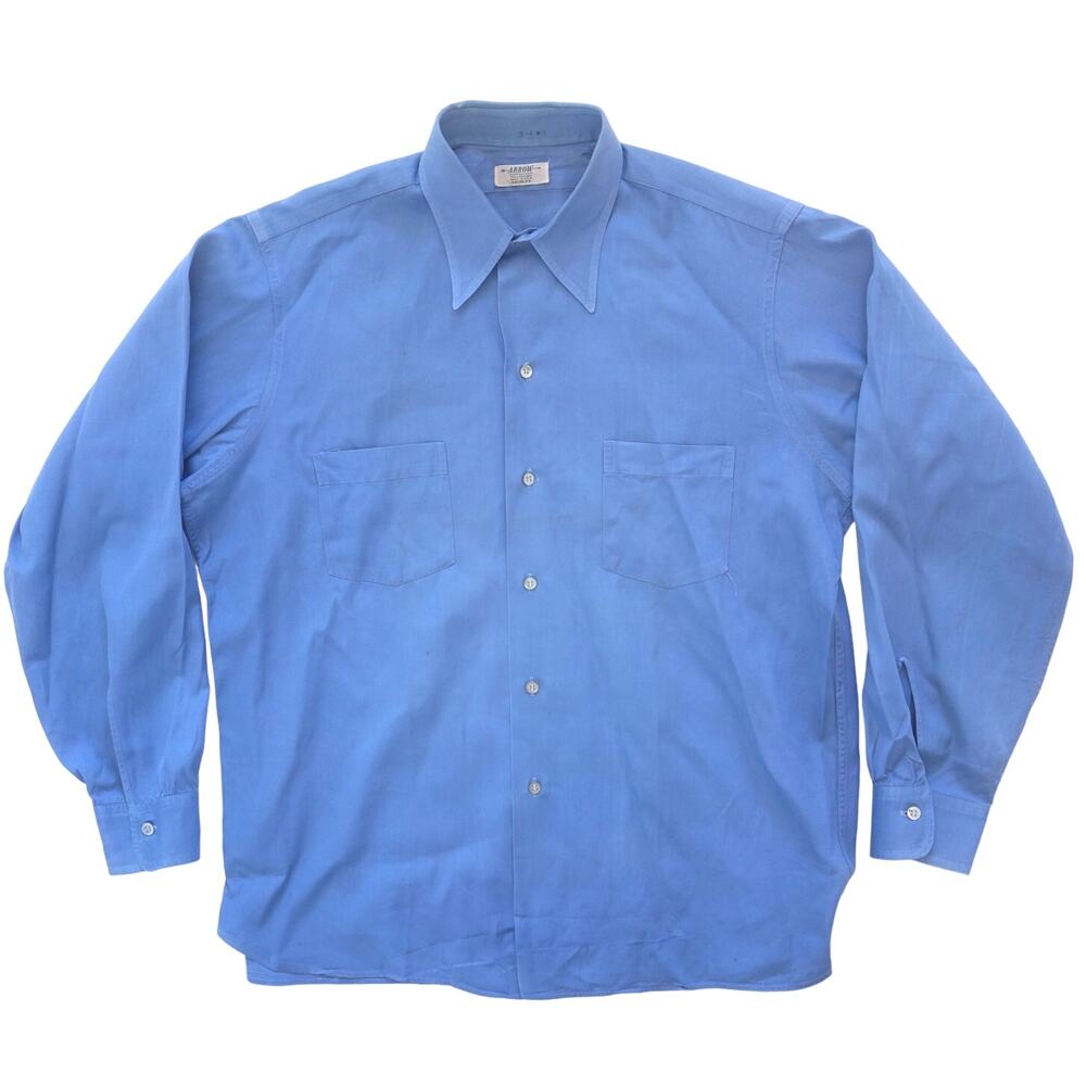 Vintage 80s Arrow Doubler Sanforized Selvedge Shirt Men's Large